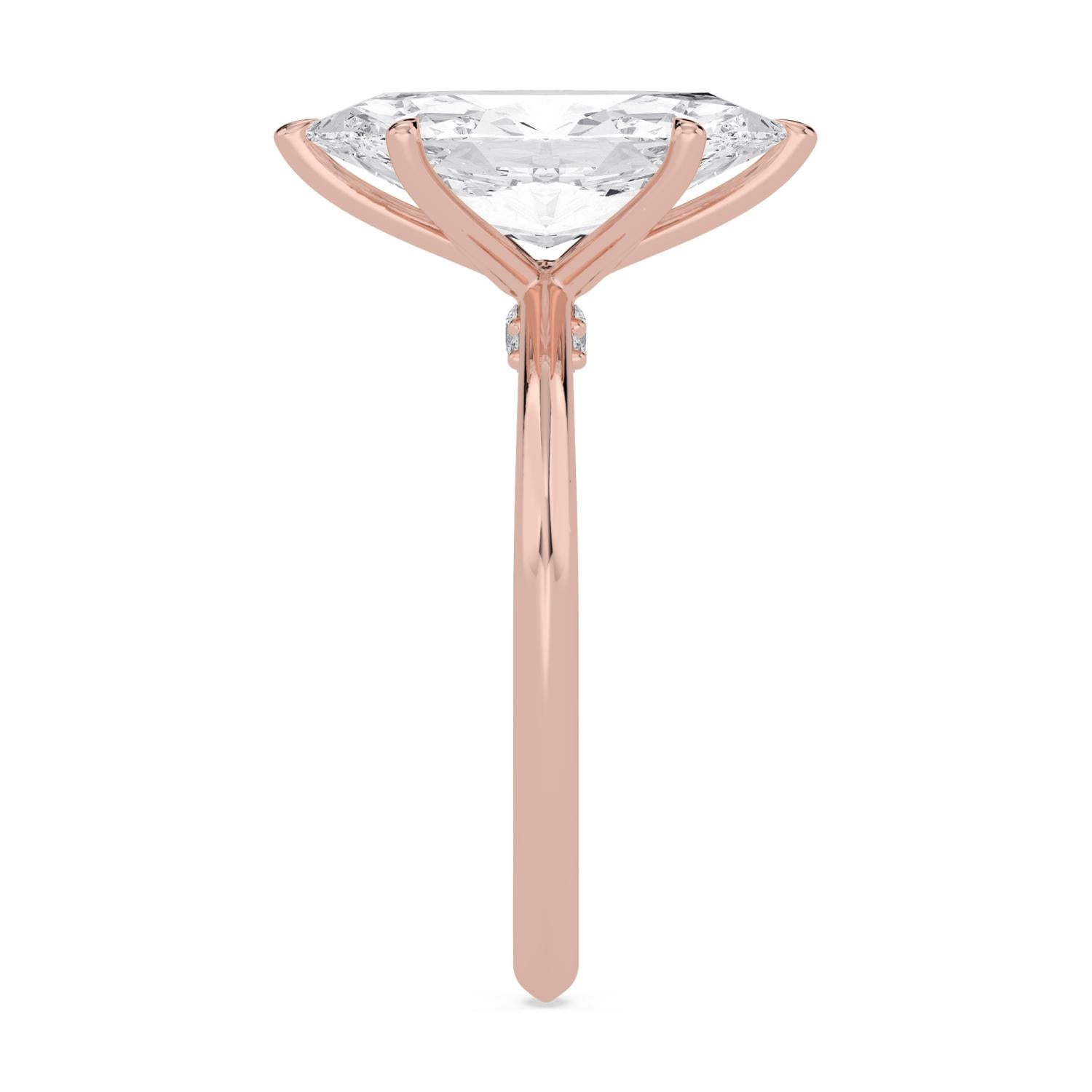 10K Rose Gold Lab Grown Diamond ENGAGEMENT RINGS 2.08 ctw ER00003MQ-2