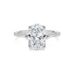 10K White Gold Lab Grown Diamond ENGAGEMENT RINGS 3.11 ctw ER00014OV-3