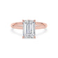 10K Rose Gold Lab Grown Diamond ENGAGEMENT RINGS 3.00 ctw ER00018EM-3