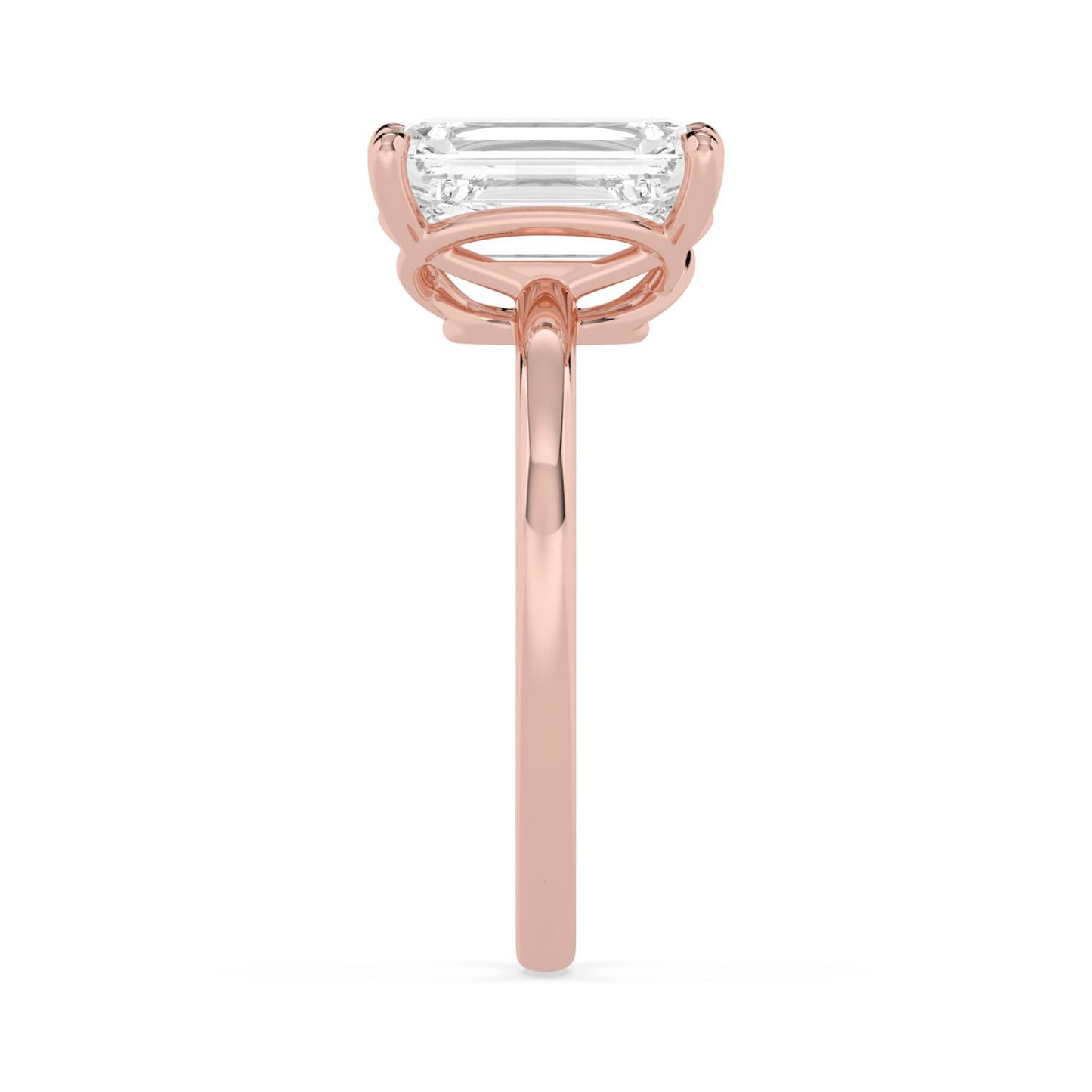 10K Rose Gold Lab Grown Diamond ENGAGEMENT RINGS 3.00 ctw ER00018EM-3
