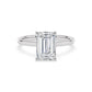 10K White Gold Lab Grown Diamond ENGAGEMENT RINGS 3.00 ctw ER00018EM-3