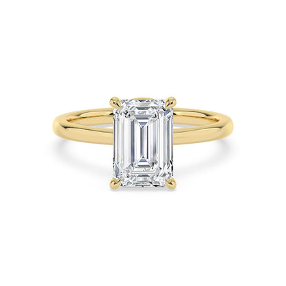 10K Yellow Gold Lab Grown Diamond ENGAGEMENT RINGS 3.00 ctw ER00018EM-3