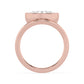 10K Rose Gold Lab Grown Diamond ENGAGEMENT RINGS 2.00 ctw ER00031MOV-2