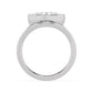 10K White Gold Lab Grown Diamond ENGAGEMENT RINGS 2.00 ctw ER00031MOV-2