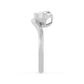 10K White Gold Lab Grown Diamond ENGAGEMENT RINGS 2.00 ctw ER00031MOV-2