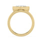 10K Yellow Gold Lab Grown Diamond ENGAGEMENT RINGS 2.00 ctw ER00031MOV-2