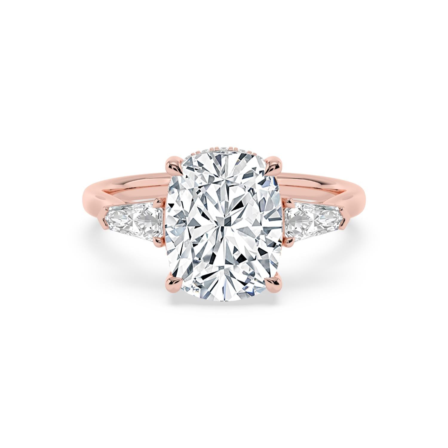 10K Rose Gold Lab Grown Diamond ENGAGEMENT RINGS 4.51 ctw ER00041CUHH-4