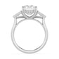 10K White Gold Lab Grown Diamond ENGAGEMENT RINGS 4.51 ctw ER00041CUHH-4