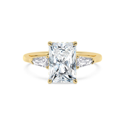 10K Yellow Gold Lab Grown Diamond ENGAGEMENT RINGS 4.52 ctw ER00041RDTHH-4