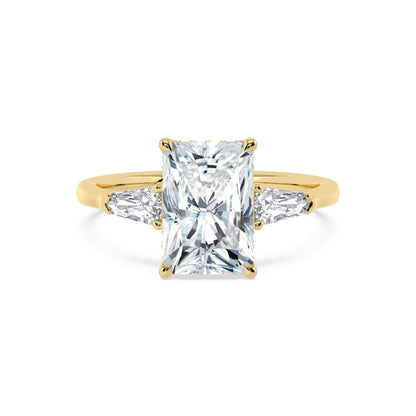 10K Yellow Gold Lab Grown Diamond ENGAGEMENT RINGS 4.52 ctw ER00041RDTHH-4