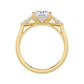10K Yellow Gold Lab Grown Diamond ENGAGEMENT RINGS 4.52 ctw ER00041RDTHH-4