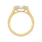 10K Yellow Gold Lab Grown Diamond ENGAGEMENT RINGS 2.00 ctw ER00081OV-2