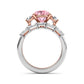 10K Rose Gold Lab Grown Diamond Engagement Ring 4.86 ctw ER00099OV-3