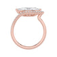 10K Rose Gold Lab Grown Diamond ENGAGEMENT RINGS 2.25 ctw ER00169MQ-2