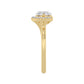 10K Yellow Gold Lab Grown Diamond ENGAGEMENT RINGS 2.25 ctw ER00169MQ-2