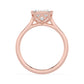 10K Rose Gold Lab Grown Diamond ENGAGEMENT RINGS 3.00 ctw ER00180EM-3