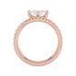 10K Rose Gold Lab Grown Diamond ENGAGEMENT RINGS 3.38 ctw ER00197LSOV-3