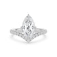 10K White Gold Lab Grown Diamond ENGAGEMENT RINGS 3.38 ctw ER00197LSOV-3