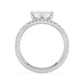 10K White Gold Lab Grown Diamond ENGAGEMENT RINGS 3.38 ctw ER00197LSOV-3