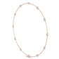 9K Rose Gold Lab Grown Diamond NECKLACE 1.75 ctw N08016-1.75CT