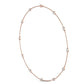 9K Rose Gold Lab Grown Diamond NECKLACE 1.34 ctw N08016OV-1.33CT