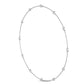 9K White Gold Lab Grown Diamond NECKLACE 1.34 ctw N08016OV-1.33CT