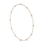 9K Rose Gold Lab Grown Diamond NECKLACE 1.04 ctw N08016PR-1.10CT