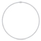9K White Gold Lab Grown Diamond NECKLACE 12.24 ctw N08019-12.25CT-16IN