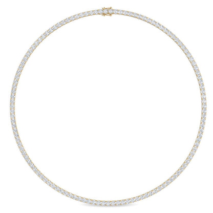 9K Yellow Gold Lab Grown Diamond NECKLACE 15.70 ctw N08019-15.68CT-18IN