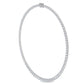 9K White Gold Lab Grown Diamond NECKLACE 10.02 ctw N08020-10-16IN