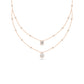 9K Rose Gold Lab Grown Diamond NECKLACE 2.13 ctw N08052-2