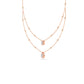 9K Rose Gold Lab Grown Diamond NECKLACE 2.13 ctw N08052-2