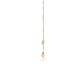 9K Rose Gold Lab Grown Diamond NECKLACE 2.13 ctw N08052-2