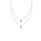 9K White Gold Lab Grown Diamond NECKLACE 2.13 ctw N08052-2