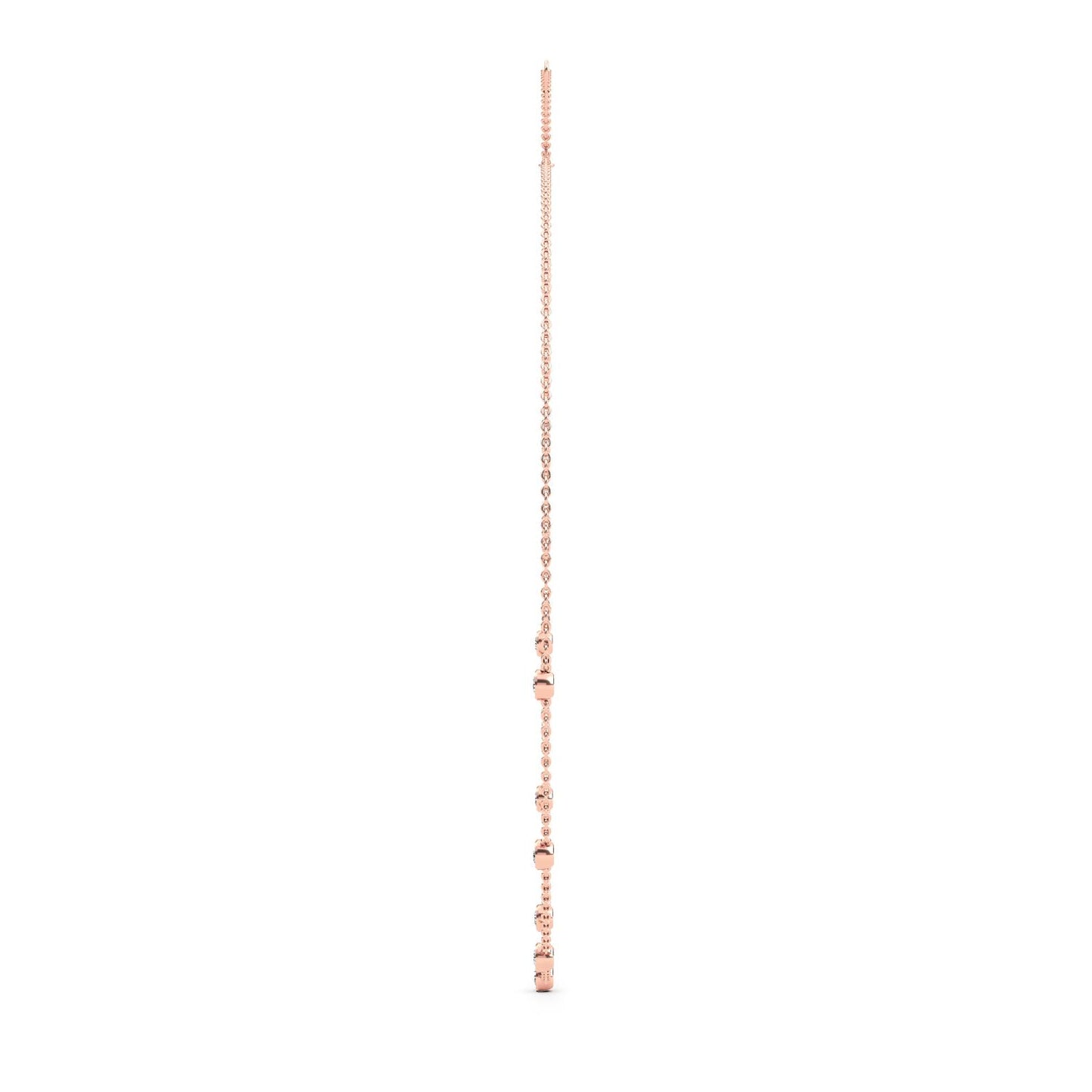 9K Rose Gold Lab Grown Diamond NECKLACE 1.00 ctw N08220-1