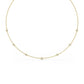 9K Yellow Gold Lab Grown Diamond NECKLACE 1.00 ctw N08220-1