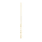 9K Yellow Gold Lab Grown Diamond NECKLACE 1.00 ctw N08220-1