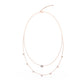 9K Rose Gold Lab Grown Diamond NECKLACE 1.14 ctw N08234-1.15CT-18IN