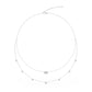 9K White Gold Lab Grown Diamond NECKLACE 1.14 ctw N08234-1.15CT-18IN