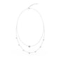 9K White Gold Lab Grown Diamond NECKLACE 1.14 ctw N08234-1.15CT-18IN