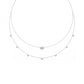 9K White Gold Lab Grown Diamond NECKLACE 1.14 ctw N08234-1.15CT-18IN