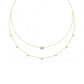 9K Yellow Gold Lab Grown Diamond NECKLACE 1.14 ctw N08234-1.15CT-18IN