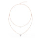 9K Rose Gold Lab Grown Diamond NECKLACE 1.69 ctw N08236-1.75CT-18IN