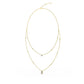 9K Yellow Gold Lab Grown Diamond NECKLACE 1.69 ctw N08236-1.75CT-18IN