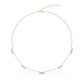 9K Rose Gold Lab Grown Diamond NECKLACE 2.27 ctw N08237-2.20CT-18IN