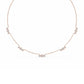 9K Rose Gold Lab Grown Diamond NECKLACE 2.27 ctw N08237-2.20CT-18IN