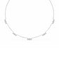 9K White Gold Lab Grown Diamond NECKLACE 2.27 ctw N08237-2.20CT-18IN