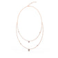 9K Rose Gold Lab Grown Diamond NECKLACE 1.45 ctw N08239-1.38CT-18IN