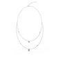 9K White Gold Lab Grown Diamond NECKLACE 1.45 ctw N08239-1.38CT-18IN