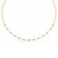 Yellow Gold Lab Grown Diamond NECKLACE 4.34 ctw N08249-4.33CT-18IN